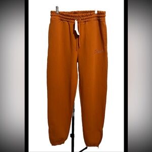 NWT Staple Pigeon Mens Jogger Sz M 32 Clay Orange Sweats Pants Athleisure Street